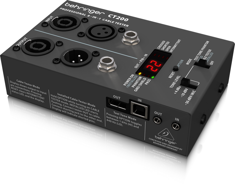 Behringer CT200 Cable Tester