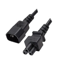 Temple Audio IEC To C5 Adaptor Cable