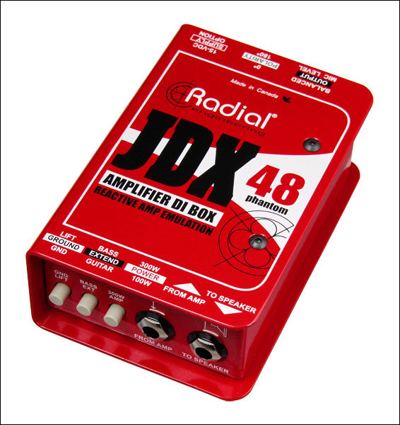 Radial JDX 48 Reactor Guitar Amp Direct Box