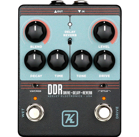 KEELEY DDR DRIVE/DELAY/REVERB PEDAL ($179 USD)