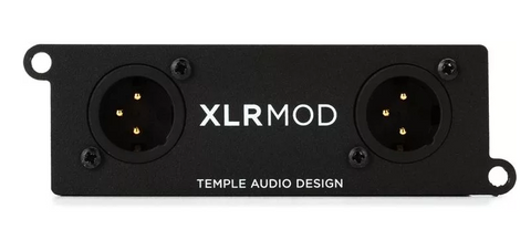 TEMPLE AUDIO XLR-MODMM XLR PASS THRU MODULE MALE + MALE ($129 USD)