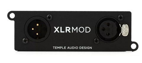 TEMPLE AUDIO XLR-MODMF XLR PASS THRU MODULE MALE + FEMALE ($129 USD)