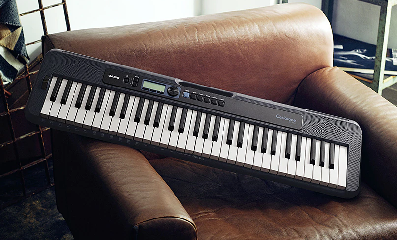 CASIO CTS300BK PORTABLE ELECTRONIC KEYBOARD - BLACK