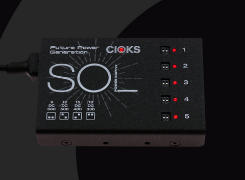 CIOKS SOL POWER SUPPLY 5 ISOLATED OUTLETS/9/12/15/18/V DC