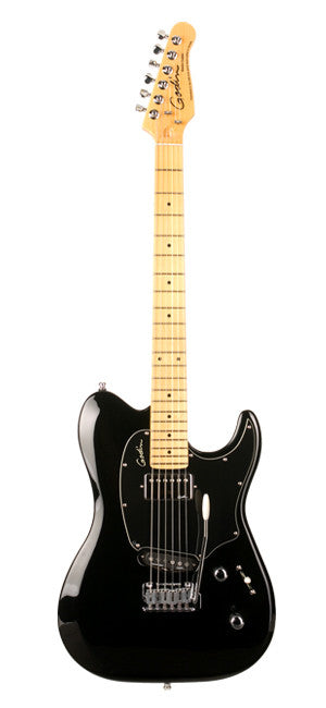Godin Session Custom Electric Guitar w/Gigbag - Custom Black HG/Rosewood