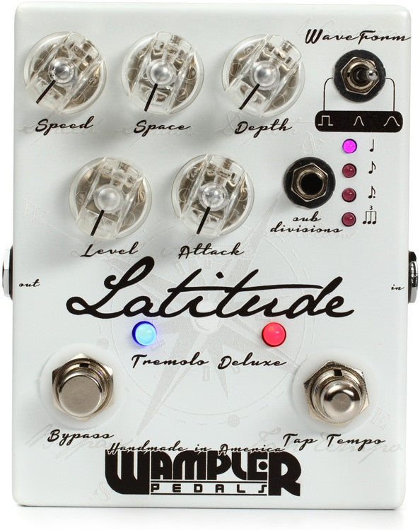 Wampler Latitude Deluxe Tremolo Pedal