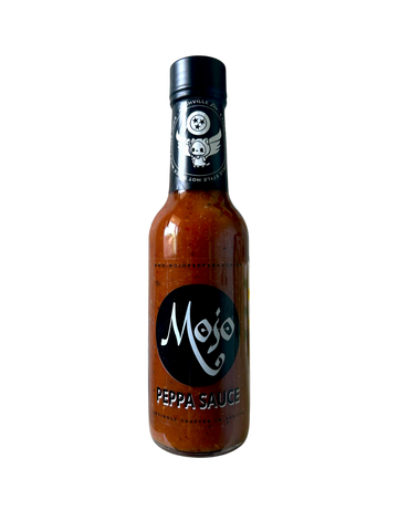 MOJO PEPPA SAUCE 'NASHVILLE LITE' NO HEAT NO BURN NASHVILLE STYLE SAUCE WITH DILL PICKLE JUICE 5 OZ. BOTTLE