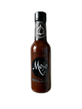 MOJO PEPPA SAUCE 'NOIRE' CHOCOLATE HABANERO & BLACK GARLIC HOT SAUCE 5 OZ. BOTTLE