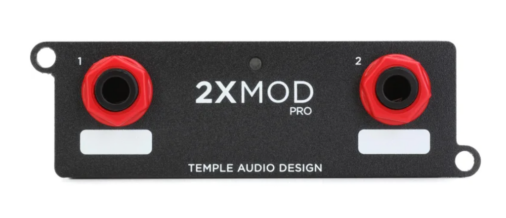 TEMPLE AUDIO MOD-2XPRO 2-WAY BUFFERED JACK PATCH MODULE ($149 USD)