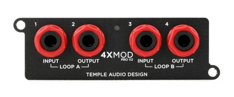 TEMPLE AUDIO 4X MOD PRO V2 4-CHANNEL BUFFER MODULE ($169 USD)