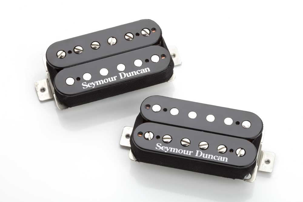 Seymour Duncan Hot Rodded SH2 & SH4 Matched Black Humbucker Jazz Set