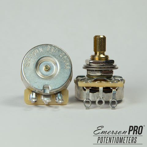 Emerson Pro CTS 250K Short Split Shaft Potentiometer