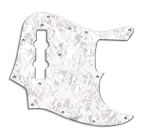 Fender Jazz Bass 3-Ply Pickguard- White Pearl