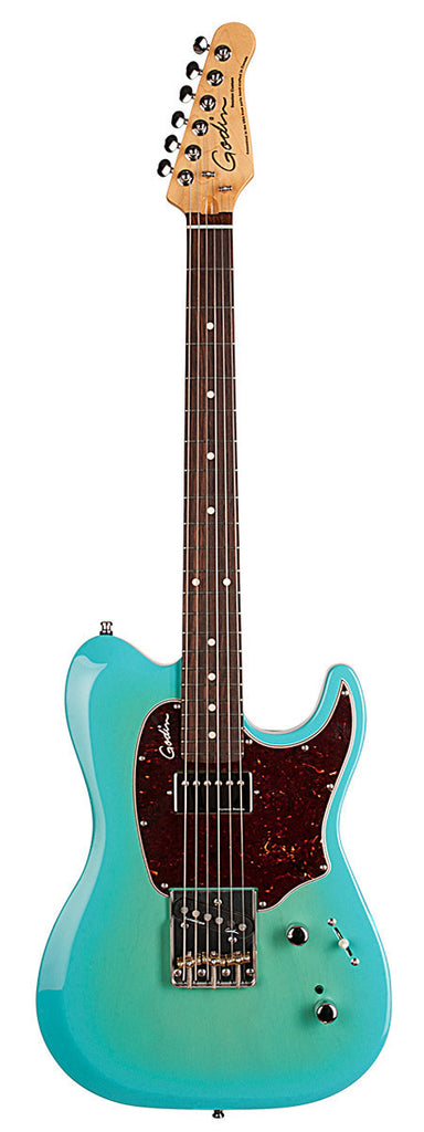 Godin Session Custom T59 Electric Guitar w/Gigbag - Coral Blue HG RN