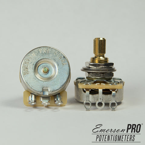 Emerson Pro CTS 500K Short Split Shaft Potentiometer