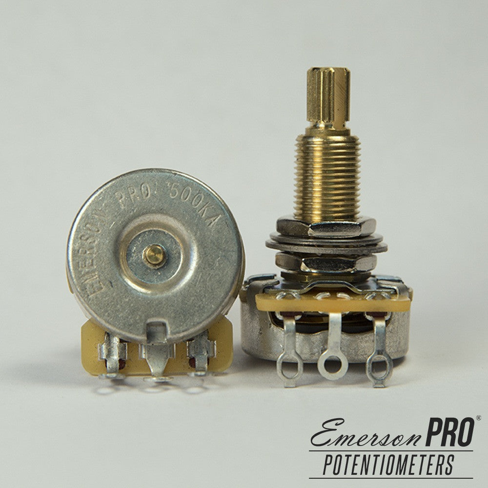 Emerson Pro CTS 500K Long Split Shaft Potentiometer