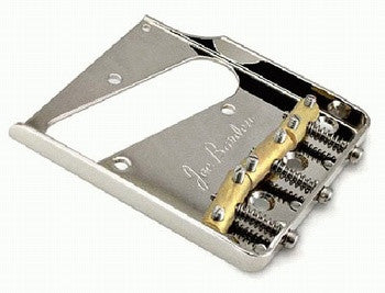 Allparts Joe Barden Custom Vintage Style Bridge For Tele - Nickel