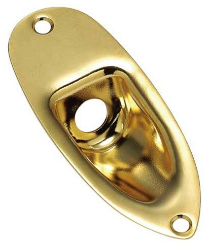 Allparts Jackplate For Strat With Mounting Screws - Gold