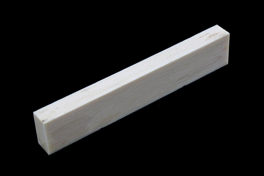 Allparts Woolly Mammoth Ivory Nut Blank (2-1/8 x 3/8 x 3/16)