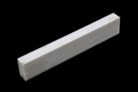 Allparts Woolly Mammoth Ivory Nut Blank (2-1/8 x 3/8 x 3/16)