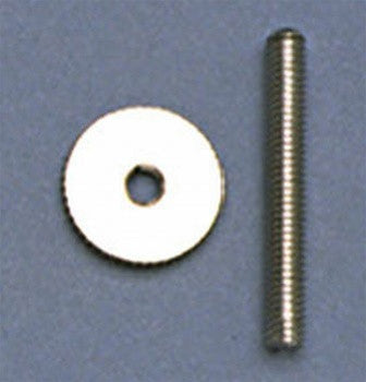 Allparts Studs And Wheels Set (Pack Of 2)/ Metric/ For Old Style Tunematic Bridge - Nickel