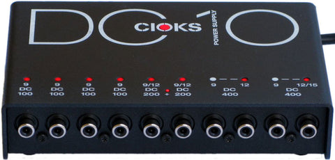 CIOKS DC10 POWER SUPPLY - 10 OUTLETS/8 ISOLATED SECTIONS/9V 12V 15V DC