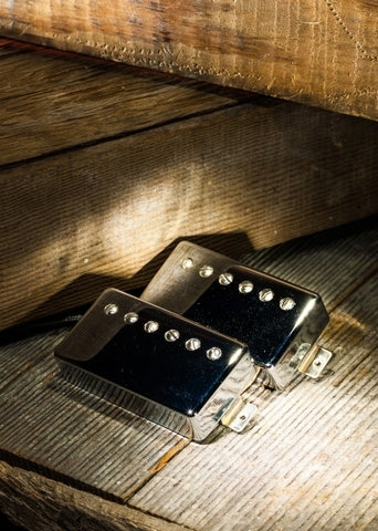 LOLLAR HUMBUCKER STYLE 10-412-121-11 IMPERIAL HIGH WIND NECK NICKEL PICKUP - 4 COND. ($190 USD)