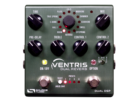 SOURCE AUDIO VENTRIS DUAL REVERB (PSU INCLUDED)