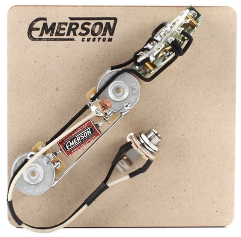 Emerson Thinline Tele 3-Way Pre-wired Assembly - 250k