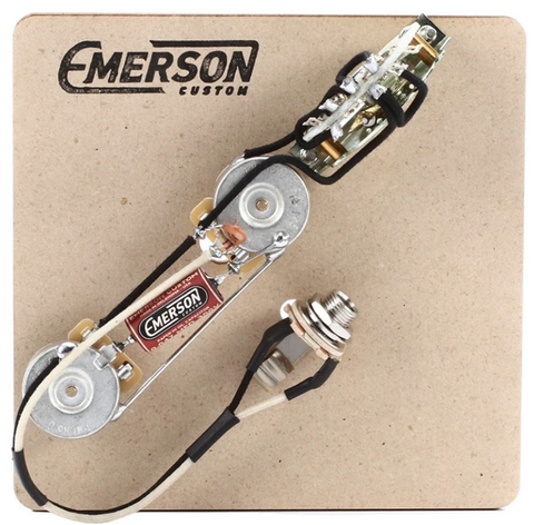 EMERSON CUSTOM TELE 3-WAY 500K PRE-WIRED ASSEMBLY ($99 USD)