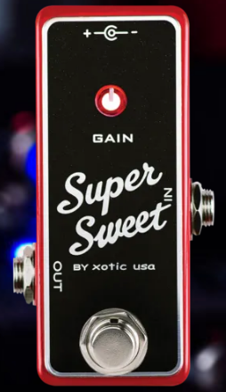 XOTIC EFFECTS SUPER CLEAN BOOSTER PEDAL ($120 USD) – Mojo Music