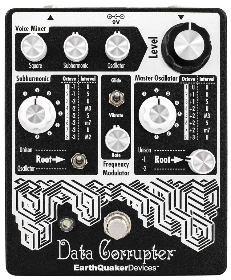 Earthquaker Devices Data Corrupter Modulating Monophonic Harmonizing PLL Pedal