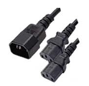 TEMPLE IEC TO IEC 2-WAY SPLITTER ($19 USD)