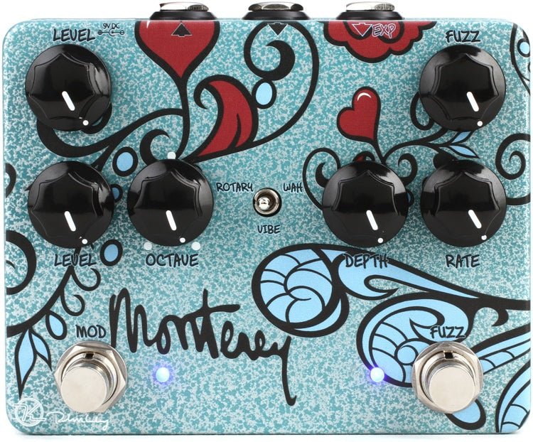 Keeley Monterey Fuzz/Vibe/Rotary/Wah Pedal