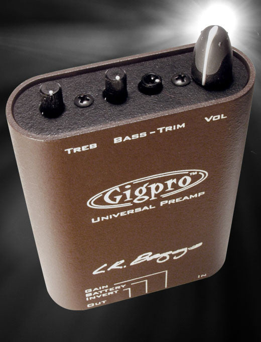 ギター L.R. Baggs Gigpro Universal Preamp L.R. Baggs GIGPRO Single Channel Beltclip Preamp – Mojo Music Inc