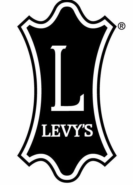 Levy's 1 1/8" Wide Garment Leather Extra Long Strap Extension (Black)