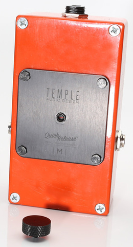 TEMPLE AUDIO QUICK RELEASE PEDAL PLATE WITH SCREW - MEDIUM ($4 USD)