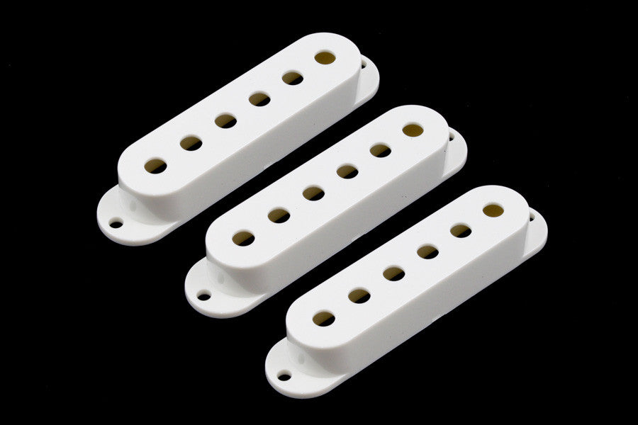 ALLPARTS PC-0406-025 SET OF 3 WHITE PICKUP COVERS FOR STRAT