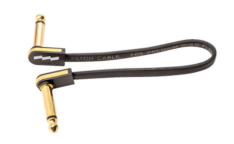 EBS PCF-PG18 PREMIUM GOLD FLAT PATCH CABLES - 18CM/7"