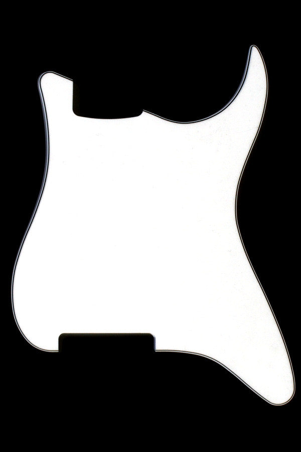 Allparts Stratocaster Pickguard Outline - White/Black/White