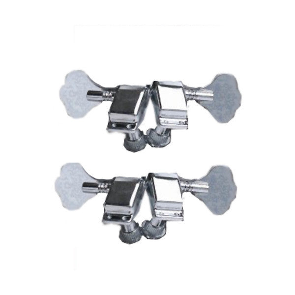 Ping Closed-Back Bass Tuning Machines - Chrome (Pack Of 4)