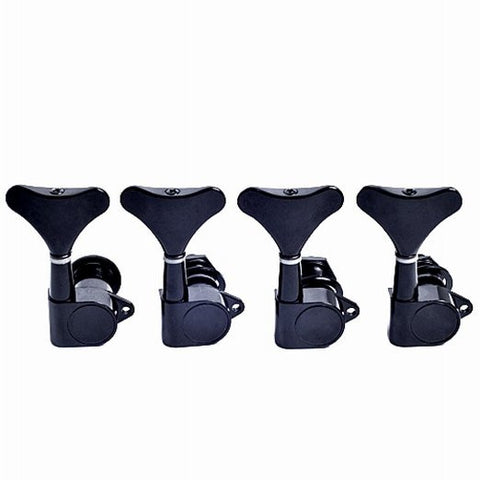 Ping Sealed Gear Bass Tuning Machines - Black (Pack Of 4)
