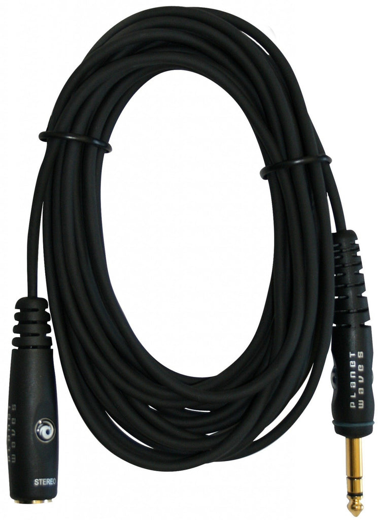 Planet Waves Headphone Extension Cable (1/4 FM to 1/4 ML) - 10'