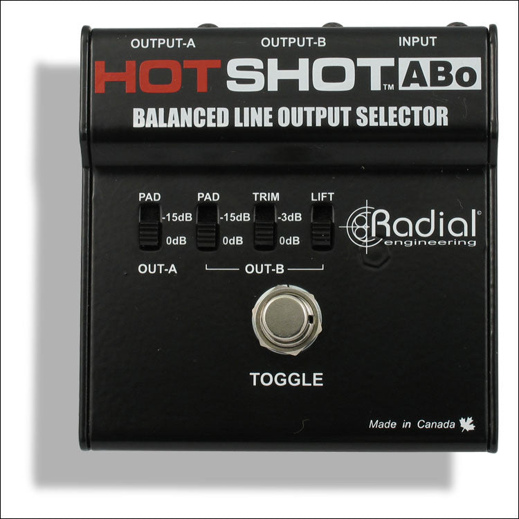 Radial HotShot ABo Line Output Selector