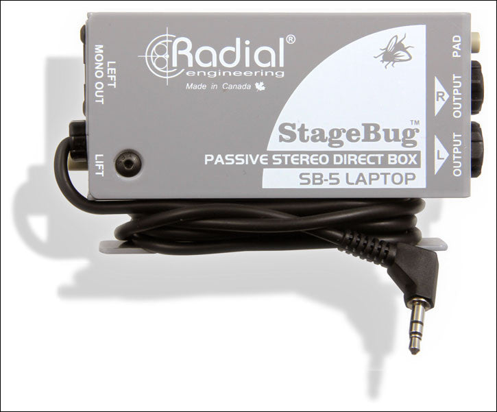 Radial StageBug SB-5 Laptop DI