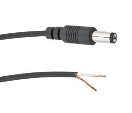 Voodoo Lab Straight Barrel Connector on a 36" Cable - 2.1mm