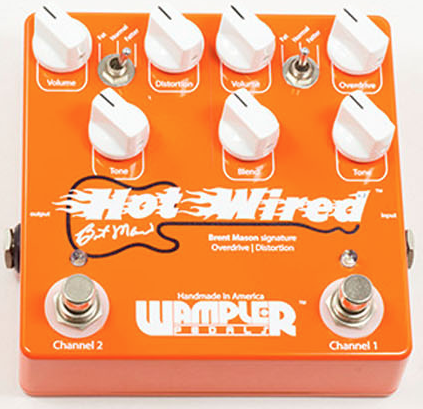 Wampler Hot Wired Overdrive/Distortion Pedal
