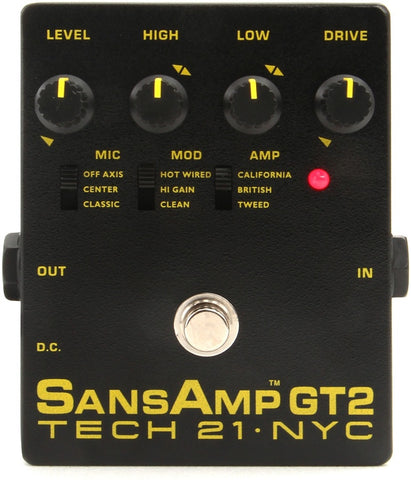 TECH 21 NYC SANSAMP GT2
