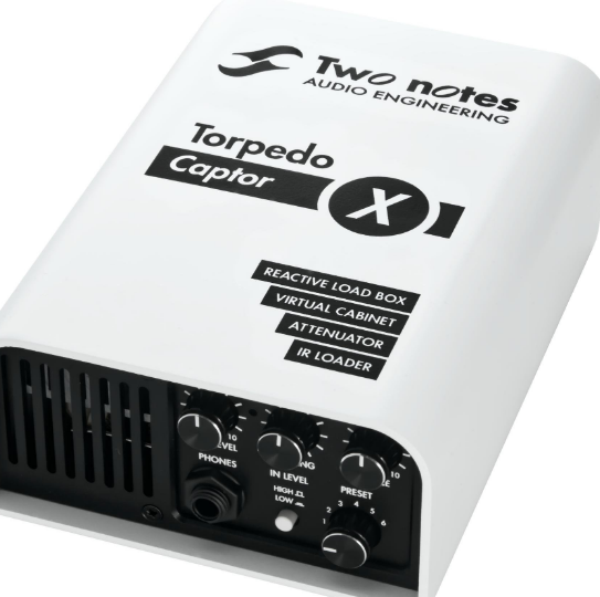 TWO NOTES TORPEDO CAPTOR X (8 OHM)