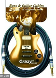 LEEM CGS-10 Crazy 10' Instrument Cable